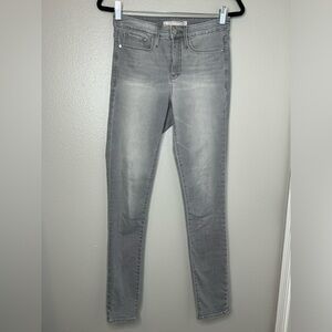 Athleta Jeans Gray Tummy Control Skinny Jeans Women's 6t  Mid-Rise